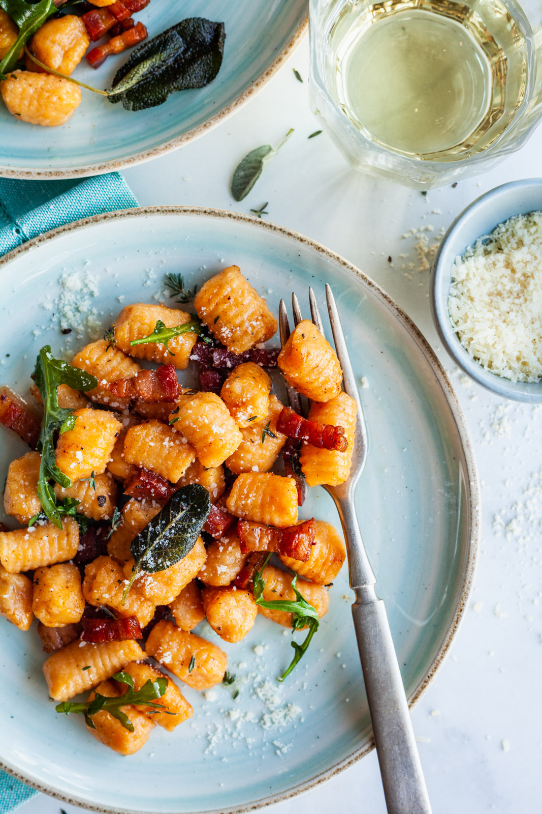 Sweet Potato Gnocchi with Sage Butter