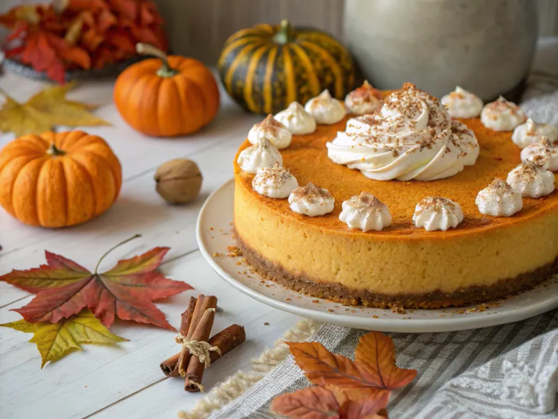 Pumpkin Spice Cheesecake