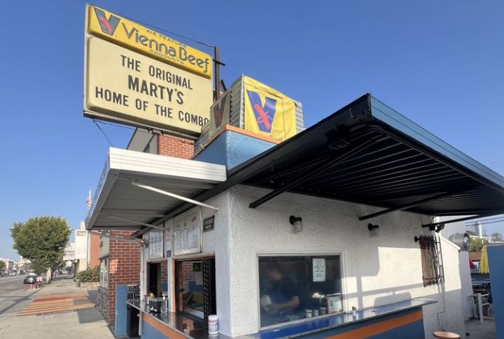 Marty's Hamburger Stand: Los Angeles, California