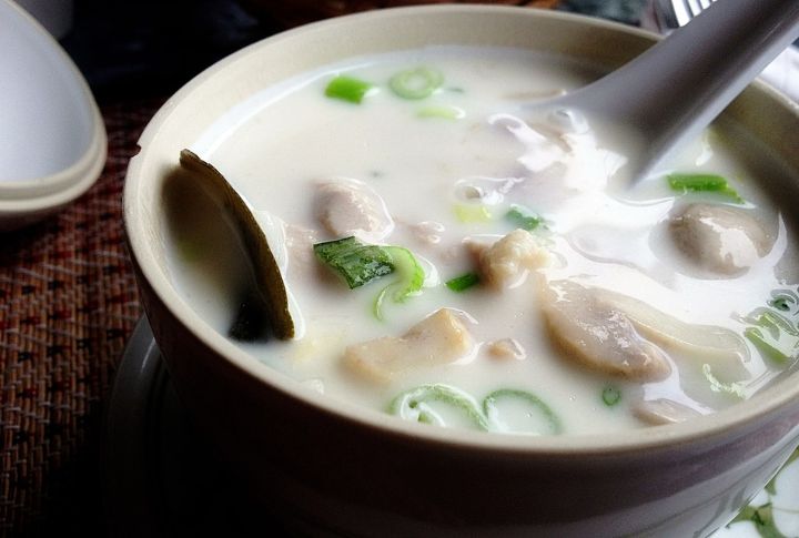 Thai-Inspired Coconut Chicken Soup