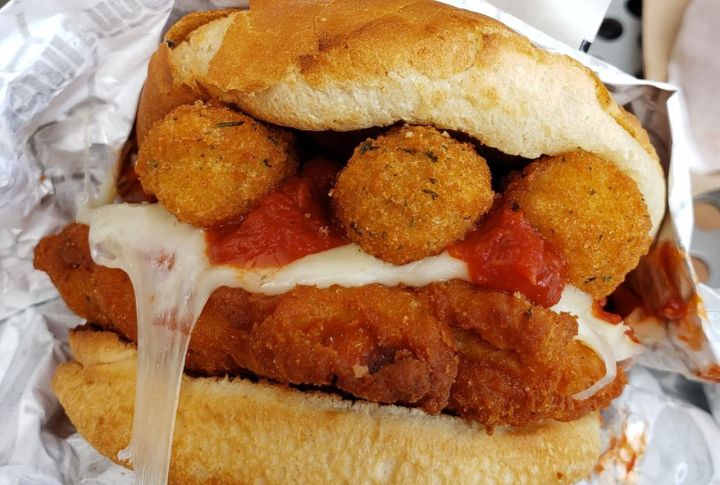 Next-Day Cheese And Meaty Sub
