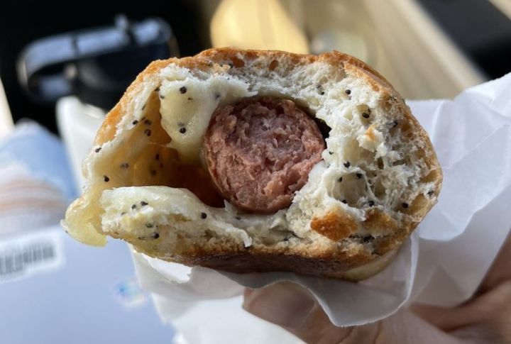 Everything Bagel Beer Dogs With Dipping Sauce
