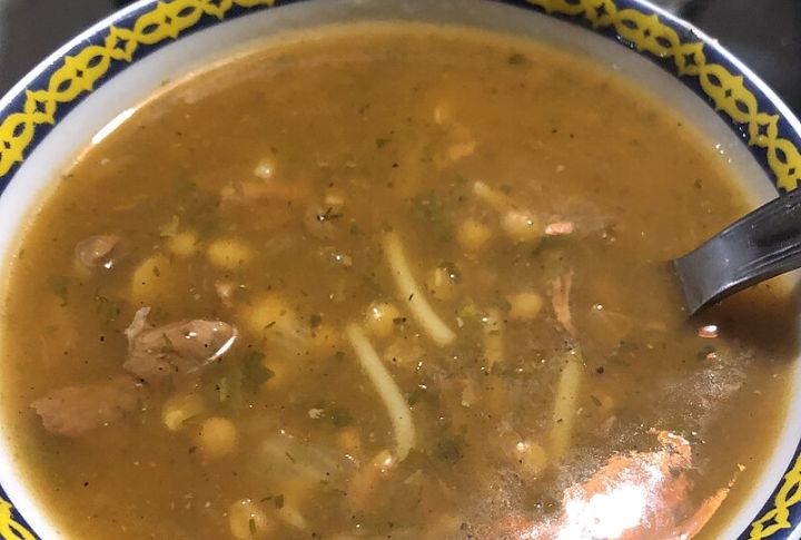 Spiced Moroccan Chickpea Soup