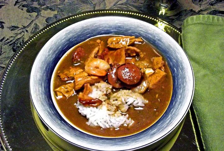 Slow Simmered Gumbo With Andouille