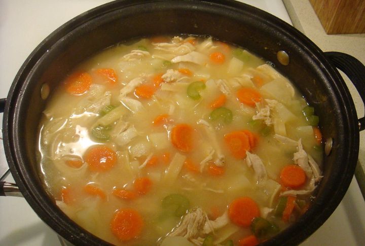 Homemade Chicken Noodle Remedy