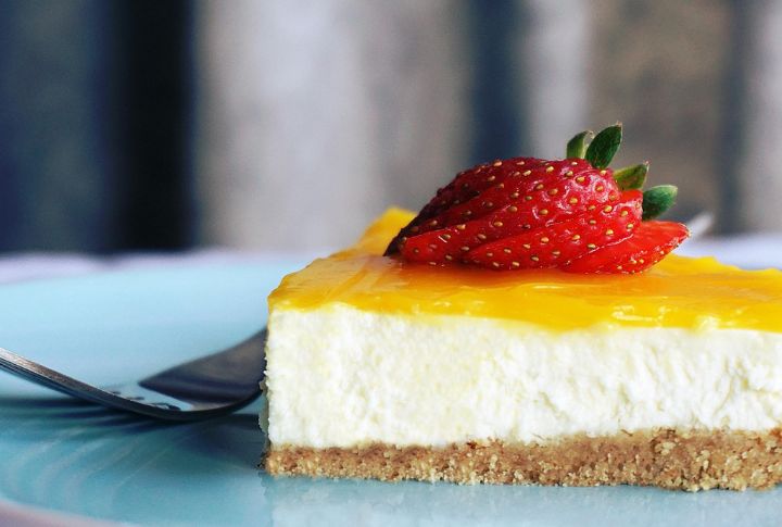 Rosewater Cheesecake