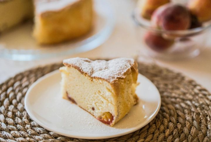 Peach Dump Cake