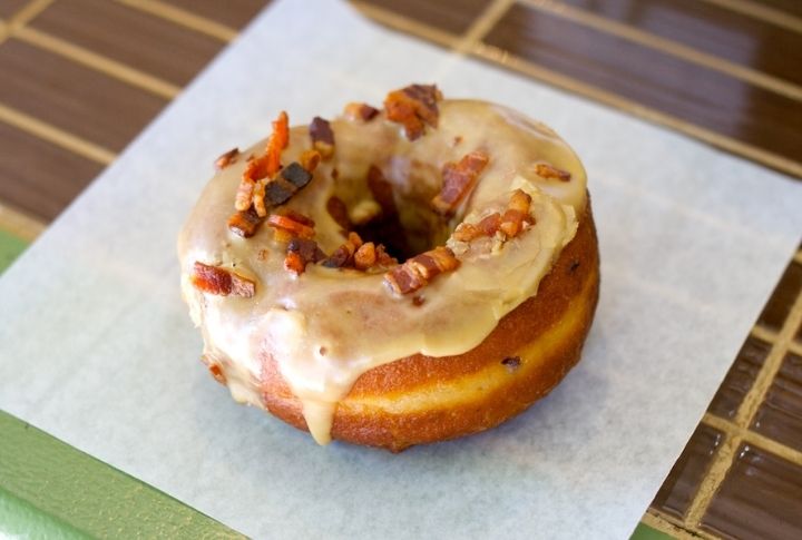 Massachusetts: Bacon Maple Donut
