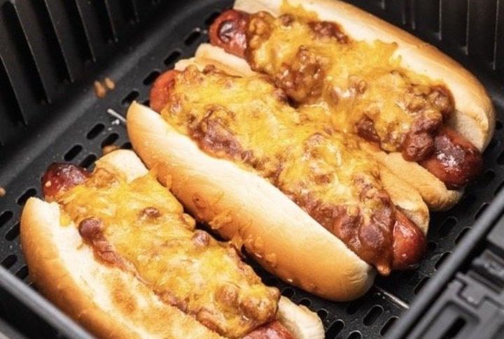 Air Fryer Hot Dogs