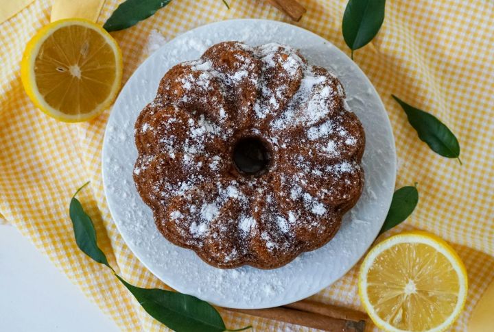Lemon Cream Cheese Pound Cake