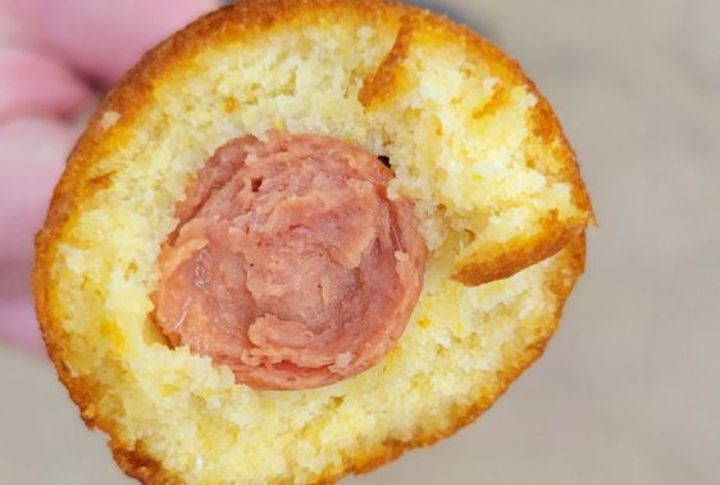Mini Keto Corn Dog Muffins