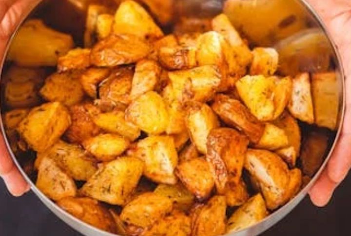Maple Roasted Sweet Potatoes