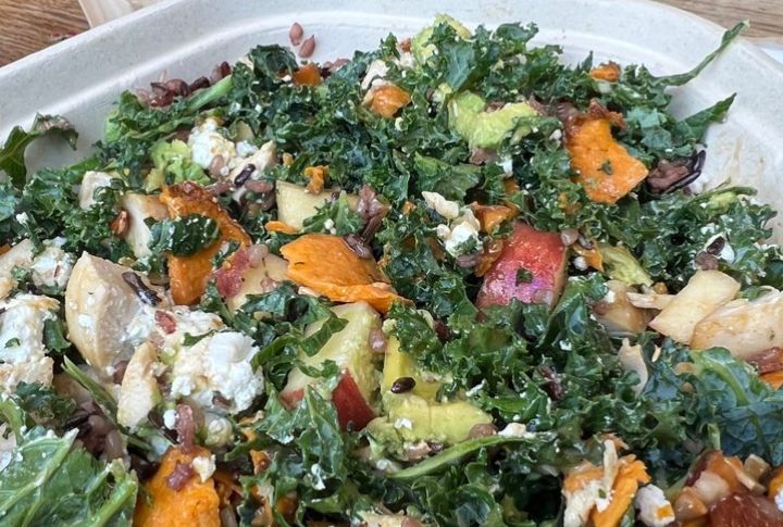Sweet Potato And Kale Salad