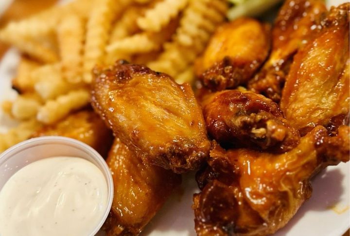 Maple Bourbon Wings