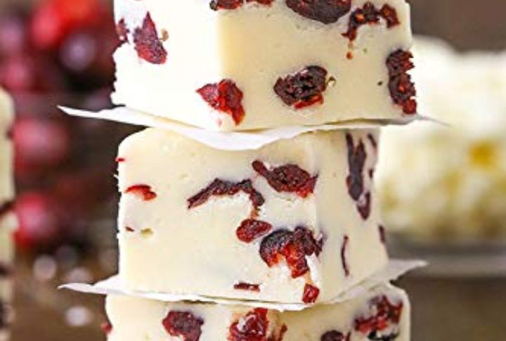 Cranberry Pecan Fudge