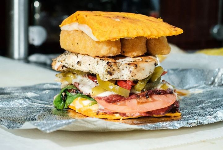 Vegetarian Crunch Stack