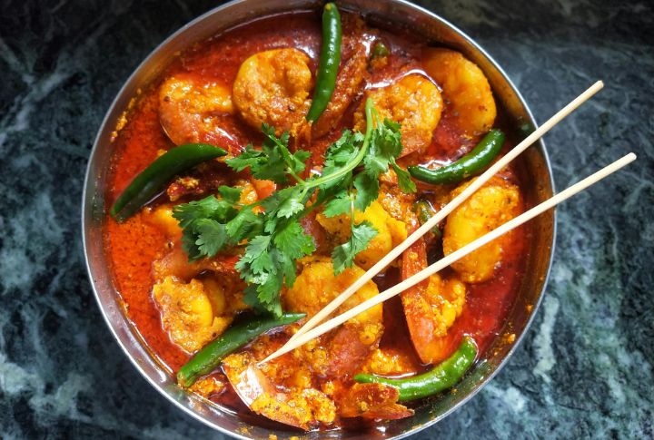 Spicy Shrimp Curry