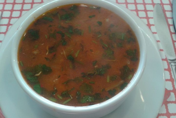 Tangy Lemon Orzo Chicken Soup
