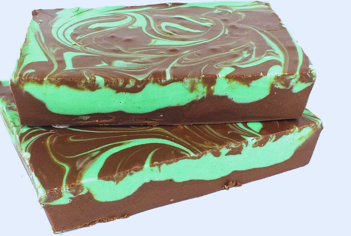 Mint Chocolate Chip Fudge