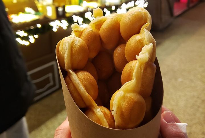 Egg Waffles: Hong Kong