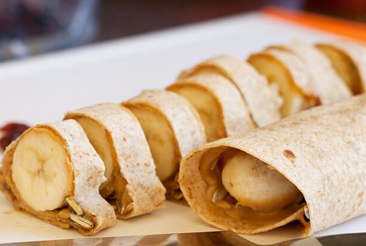 Peanut Butter Banana Wraps