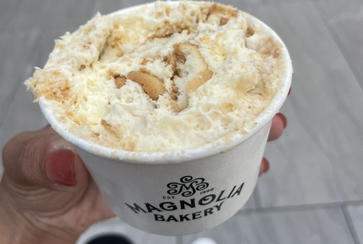 Banana Pudding At Magnolia Bakery