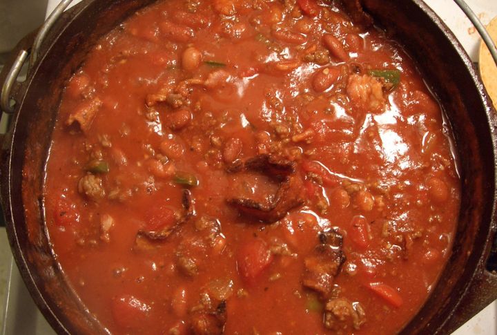 Southern Ground Beef And Bean Skillet