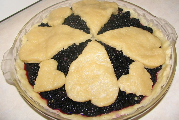 Blackberry Lemon Thyme Pie