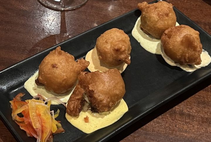 Creole Crab Beignets