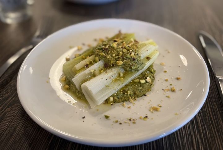 Buttered Leeks