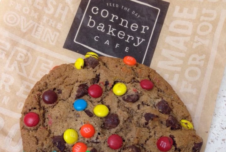 Monster Cookie At Corner Bakery Cafe