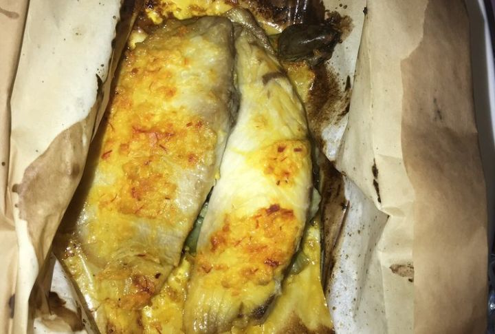 Pompano en Papillote