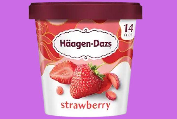 Haagen-Dazs Strawberry Ice Cream