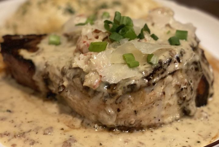 Creamy Onion Pork Chops