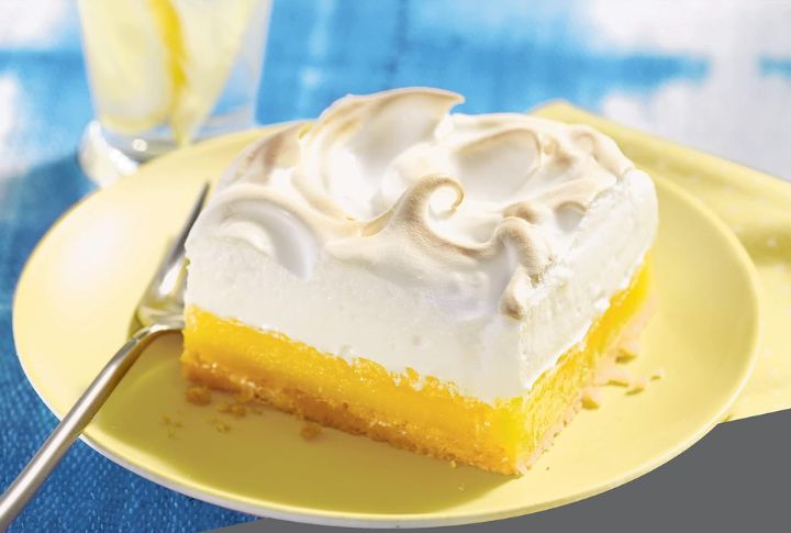 Layered Lemon-Vanilla Pudding Bars