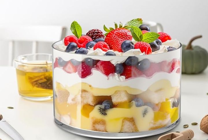 Pineapple-Strawberry-Lemon Fool