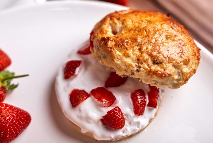 Strawberry Scones