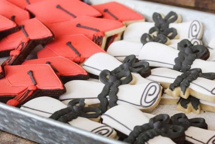 Graduation Sugar Cookies