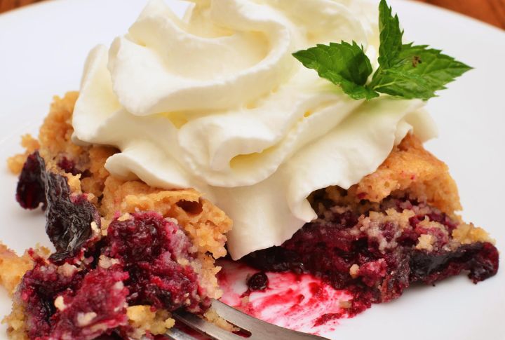 Lemon Blueberry Dump Cake