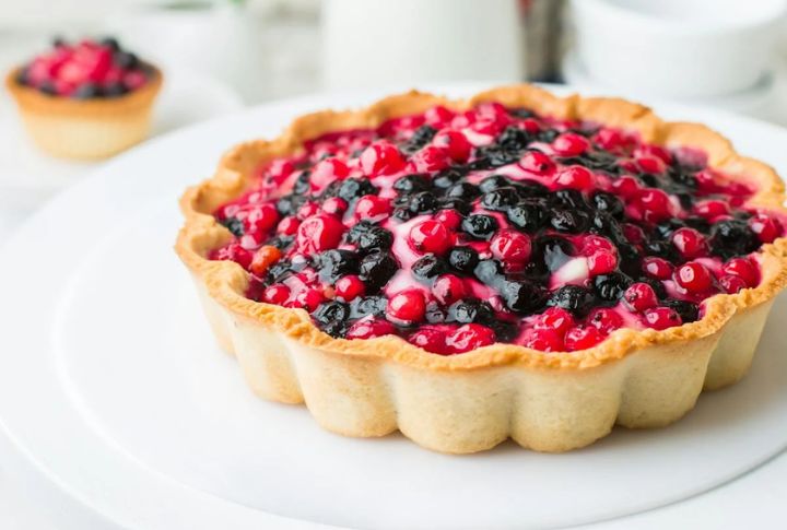 Strawberry Shortcake Pie