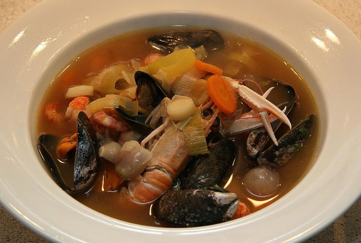 Bouillabaisse (Correct Pronunciation: "Boo-ya-bess")