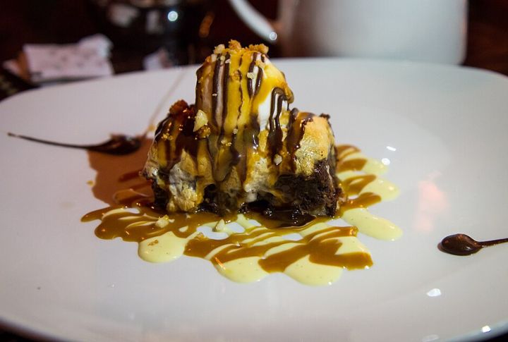 White Chocolate Macadamia Brownies