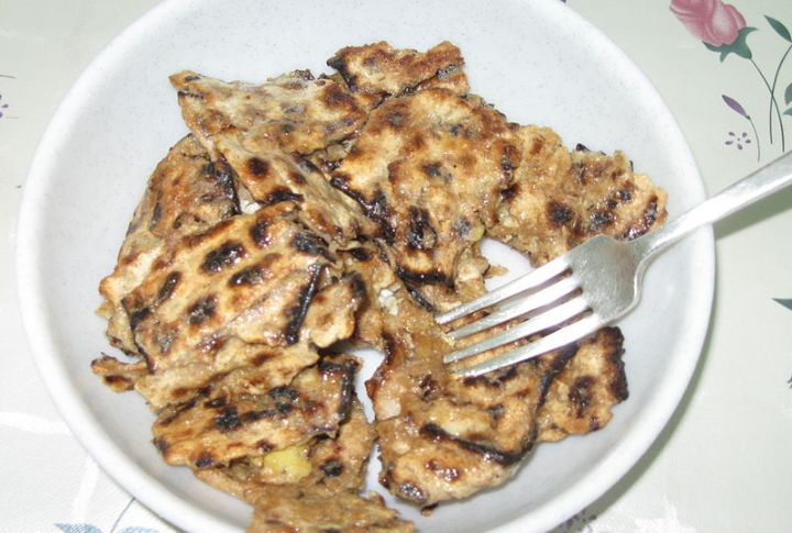 Crispy Matzo Brei