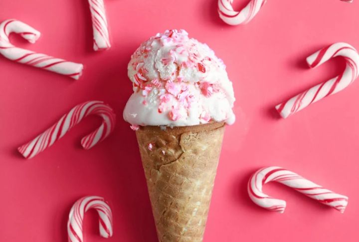 Peppermint Stick Cones