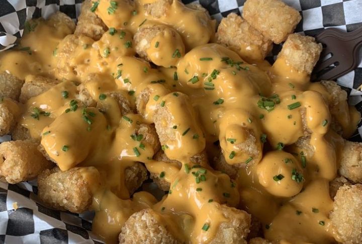 Cheesy Tater Tot Hotdish