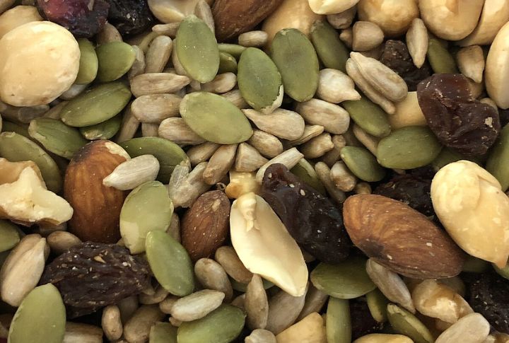 Trail Mix And Pumpkin Seeds