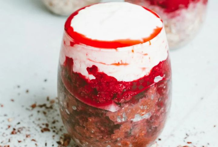 Tangy Rhubarb Fool