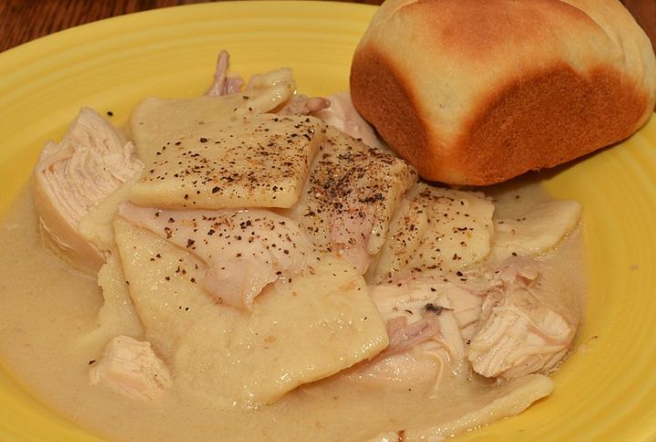 Flaky Chicken And Dumplings