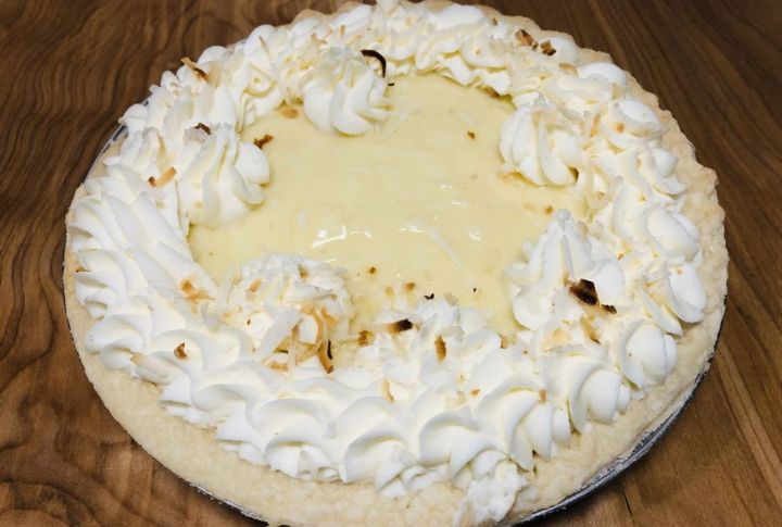Coconut Macaroon Cream Pie