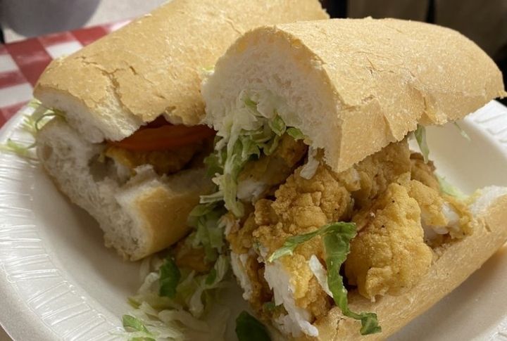 Oklahoma: Cajun Catfish Po’boy